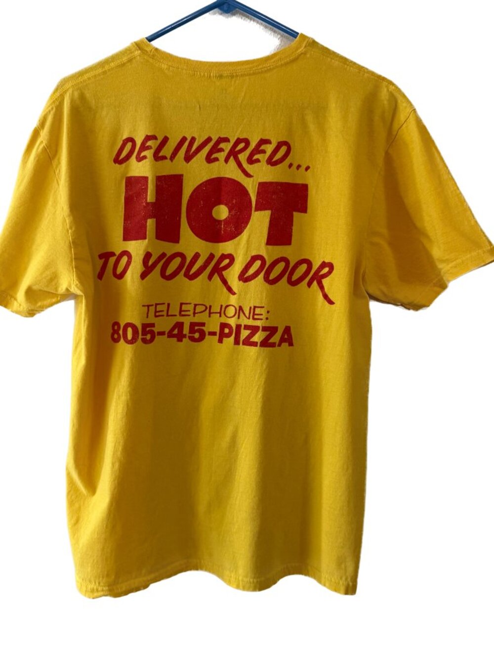 Universal Studios Halloween Horror Nights Surfer Boy Pizza Tee L - Picture 3 of 5